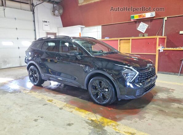 5XYK6CDF0SG287490 2025 KIA SPORTAGE Black წინა მარჯვენა