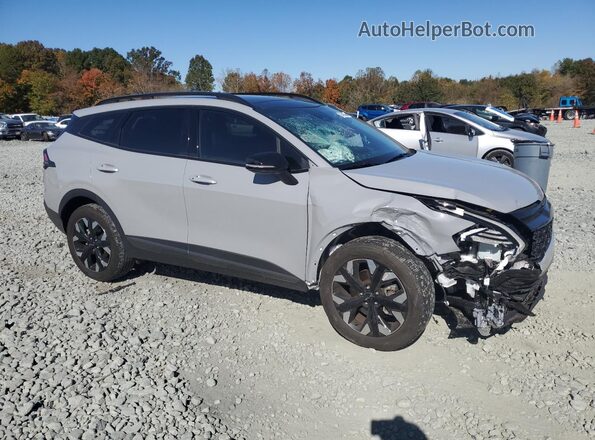 5XYK6CDF7RG201456 2024 KIA SPORTAGE Серебряный Передняя правая четверть