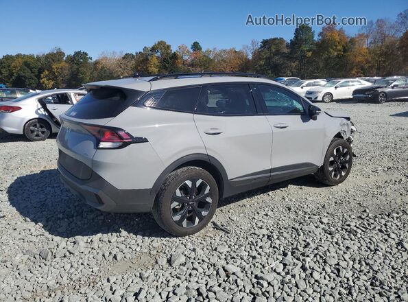 5XYK6CDF7RG201456 2024 KIA SPORTAGE Серебряный Задняя правая четверть