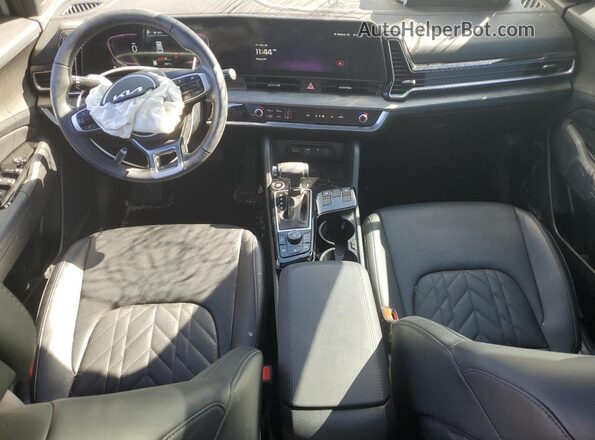 5XYK6CDF7RG201456 2024 KIA SPORTAGE Серебряный Вид панели приборов