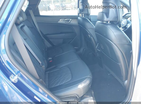5XYK6CDF8RG218864 2024 KIA SPORTAGE Blue VIN კოდის სტიკერის ხედი
