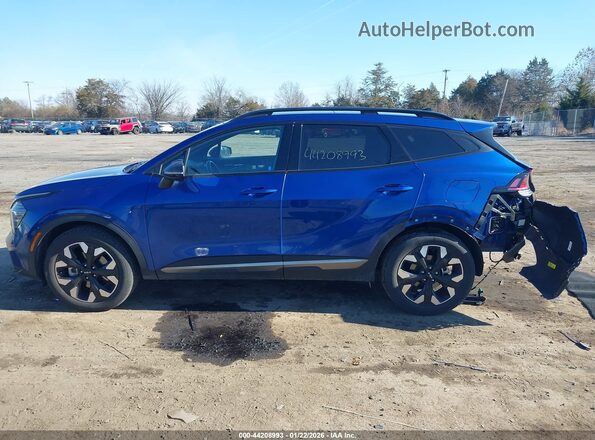 5XYK6CDF8RG218864 2024 KIA SPORTAGE Blue სალონის 360-გრადუსიანი ხედი