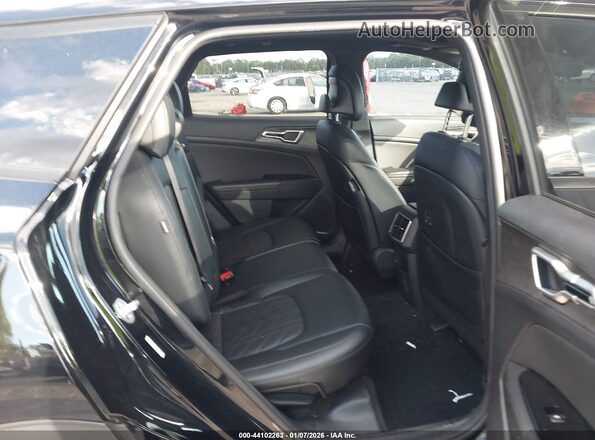 5XYK6CDF9RG155497 2024 KIA SPORTAGE Черный Вид наклейки с VIN-кодом