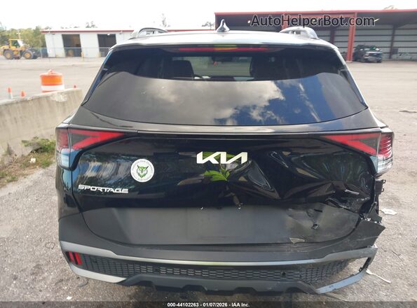 5XYK6CDF9RG155497 2024 KIA SPORTAGE Черный Вид спереди