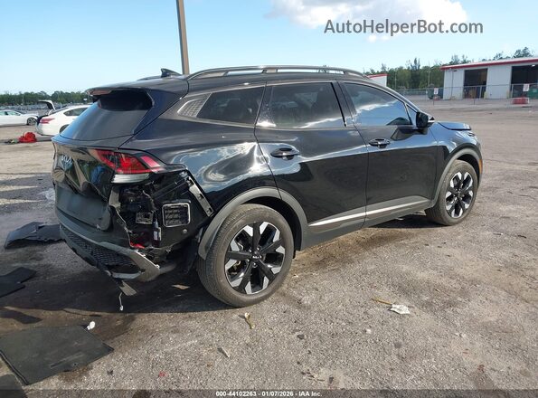 5XYK6CDF9RG155497 2024 KIA SPORTAGE Черный Задняя правая четверть