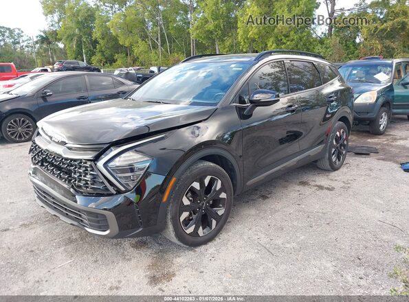 5XYK6CDF9RG155497 2024 KIA SPORTAGE Черный Передняя левая четверть