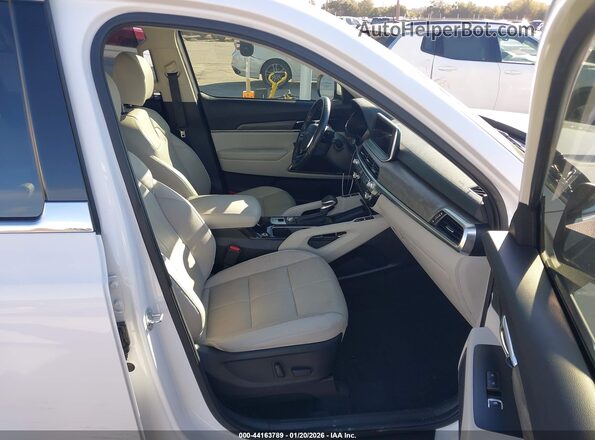 5XYP34HC6NG234818 2022 KIA TELLURIDE White წინა სალონის ხედი