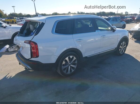 5XYP34HC6NG234818 2022 KIA TELLURIDE White უკანა მარჯვენა