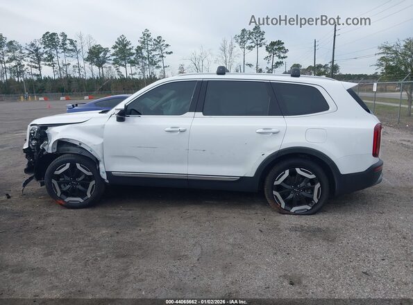 5XYP34HCXNG297694 2022 KIA TELLURIDE Белый Панорамный вид салона 360°