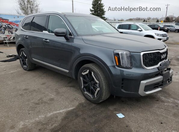 5XYP3DGC4PG375195 2023 KIA TELLURIDE Gray Առջևի աջ