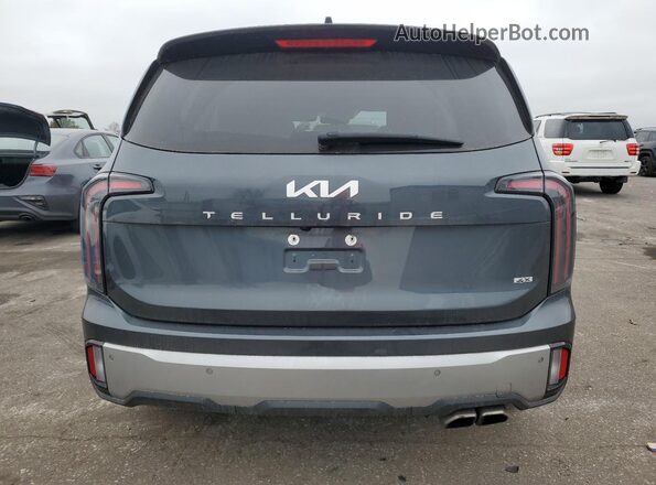 5XYP3DGC4PG375195 2023 KIA TELLURIDE Gray Հետևի տեսք