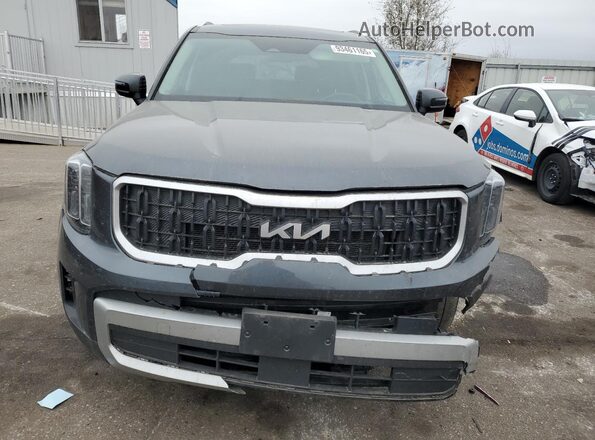 5XYP3DGC4PG375195 2023 KIA TELLURIDE Gray Դիմացի տեսք