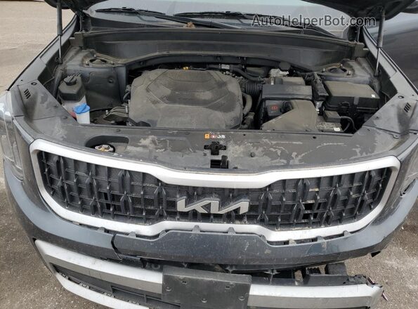 5XYP3DGC4PG375195 2023 KIA TELLURIDE Gray Շարժիչի բաժամունքի տեսք