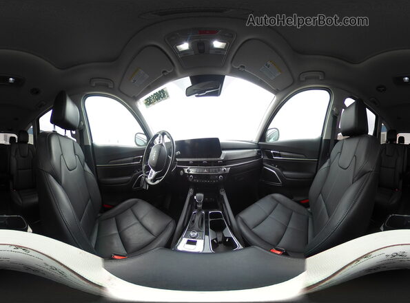 5XYP3DGC4PG375195 2023 KIA TELLURIDE Gray Սալոնի 360 աստիճան տեսք