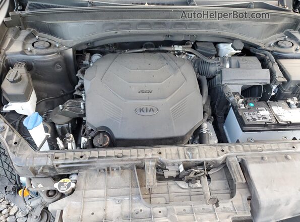 5XYP3DHC5MG158197 2021 KIA TELLURIDE Black Vista del compartimento del motor