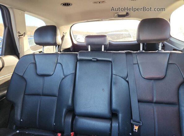 5XYP3DHC6NG264174 2022 KIA TELLURIDE Gray უკანა სავარძლების ხედი