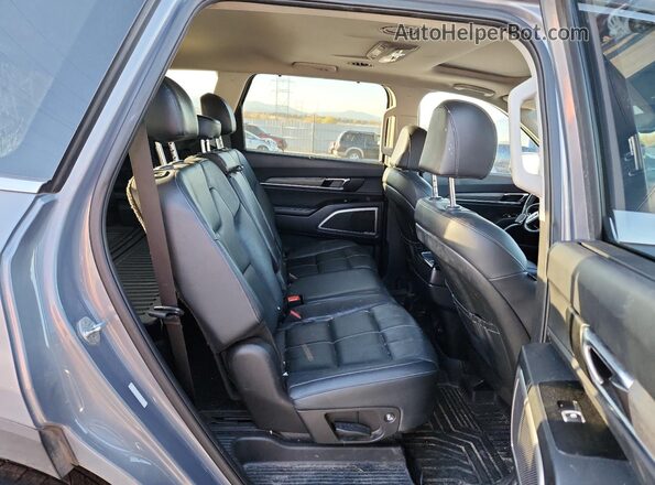5XYP3DHC6NG264174 2022 KIA TELLURIDE Gray უკანა სალონის ხედი