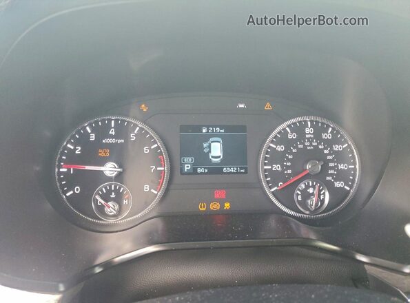 5XYP3DHC8NG297788 2022 KIA TELLURIDE Белый Вид щитка приборов