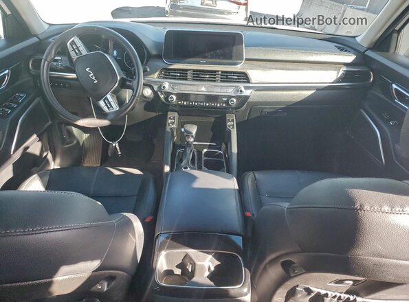 5XYP3DHC8NG297788 2022 KIA TELLURIDE Белый Вид панели приборов