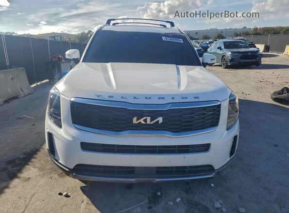 5XYP3DHC8NG297788 2022 KIA TELLURIDE Белый Вид спереди