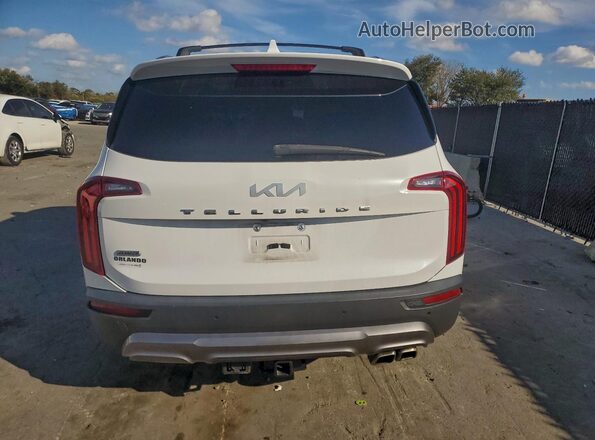 5XYP3DHC8NG297788 2022 KIA TELLURIDE Белый Вид сзади
