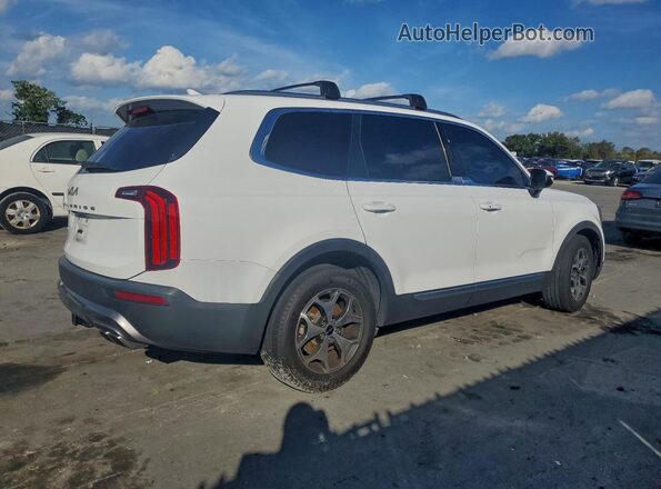 5XYP3DHC8NG297788 2022 KIA TELLURIDE Белый Задняя правая четверть