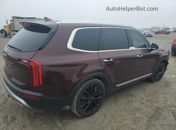 5XYP54HCXNG195337 2022 KIA TELLURIDE Brown Հետևի աջ
