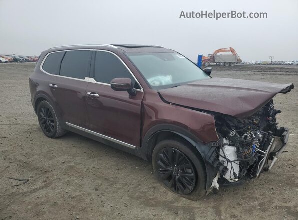 5XYP54HCXNG195337 2022 KIA TELLURIDE Brown Առջևի աջ