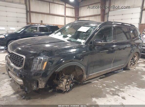 5XYP5DGC0PG346237 2023 KIA TELLURIDE Black Widok z przodu