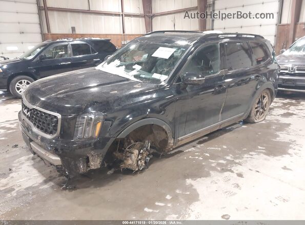 5XYP5DGC0PG346237 2023 KIA TELLURIDE Black Przód lewy