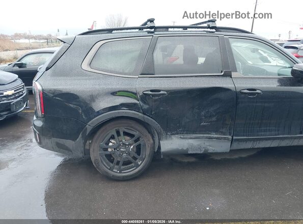 5XYP5DGC2RG509618 2024 KIA TELLURIDE Black Widok z przodu