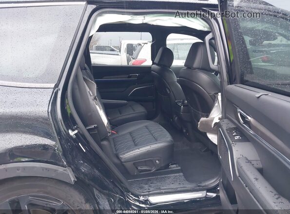 5XYP5DGC2RG509618 2024 KIA TELLURIDE Black Widok naklejki z numerem VIN