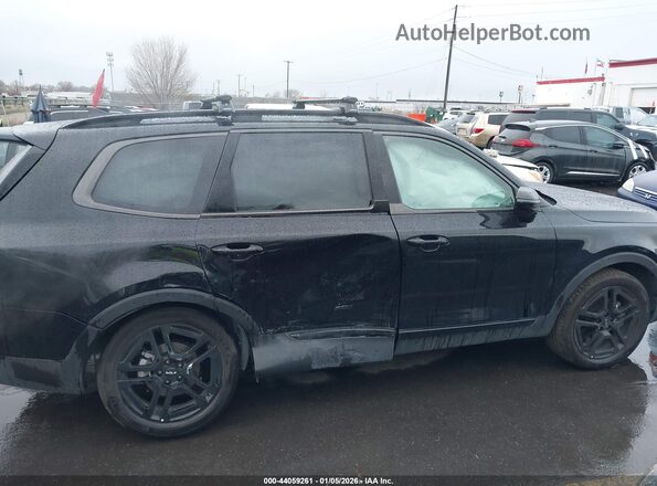 5XYP5DGC2RG509618 2024 KIA TELLURIDE Black Widok wnętrza z tyłu