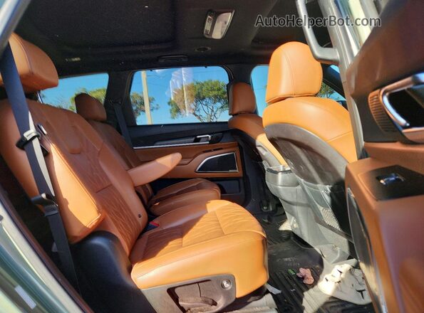 5XYP5DGC4PG396784 2023 KIA TELLURIDE Green Вид задньої частини салону