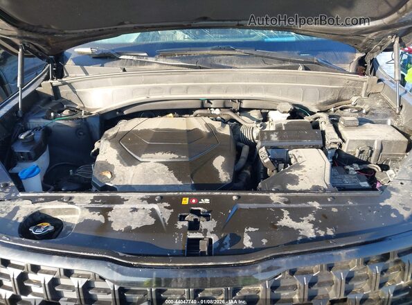 5XYP5DGC4RG478937 2024 KIA TELLURIDE Black უკანა ხედი