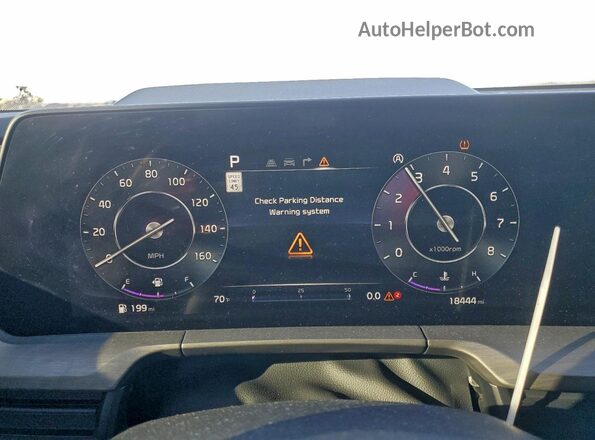 5XYP5DGC6RG499031 2024 KIA TELLURIDE Белый Вид щитка приборов