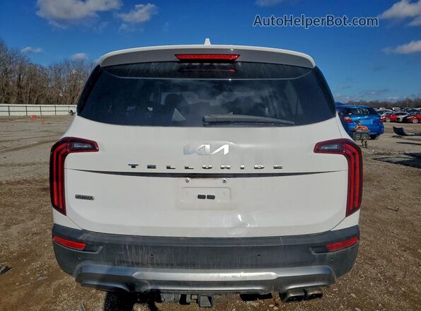 5XYP5DHC4NG199755 2022 KIA TELLURIDE White უკანა ხედი