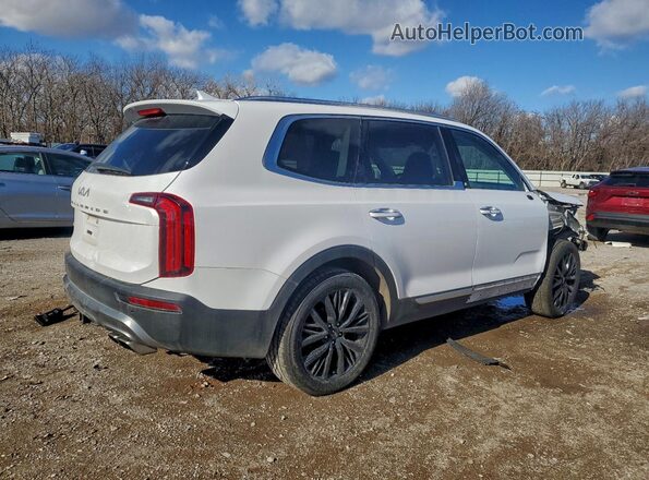 5XYP5DHC4NG199755 2022 KIA TELLURIDE White უკანა მარჯვენა