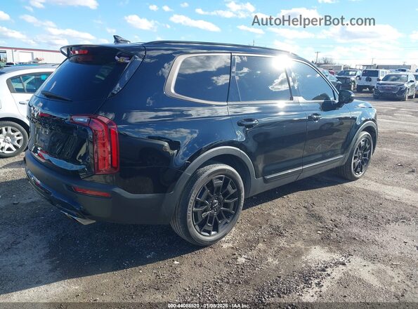 5XYP5DHC6NG233453 2022 KIA TELLURIDE Black უკანა მარჯვენა