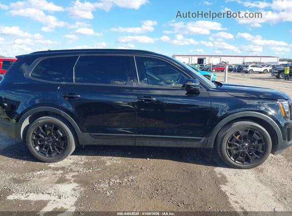5XYP5DHC6NG233453 2022 KIA TELLURIDE Black უკანა სალონის ხედი