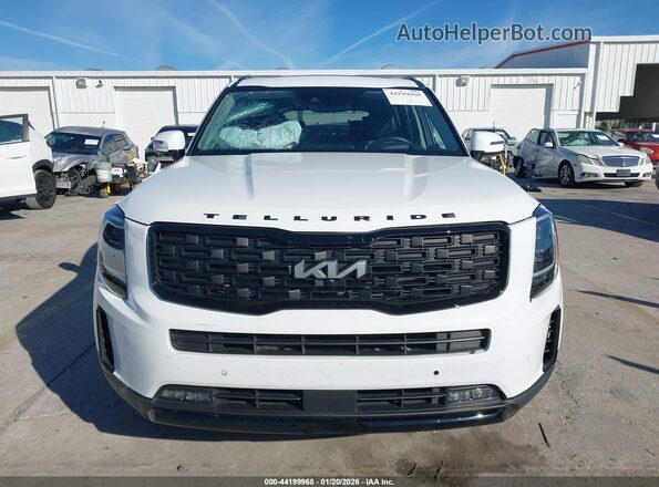 5XYP5DHC9NG296210 2022 KIA TELLURIDE White Widok zestawu wskaźników