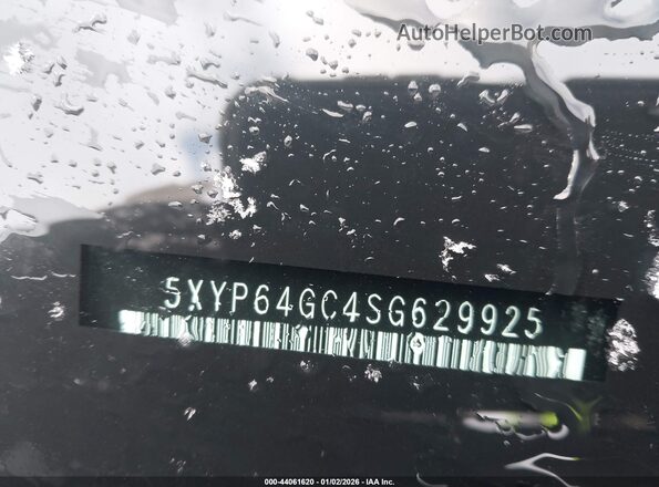 5XYP64GC4SG629925 2025 KIA TELLURIDE Black 