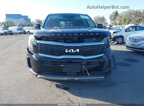5XYP64HC2NG277205 2022 KIA TELLURIDE Black Вид щитка приладів