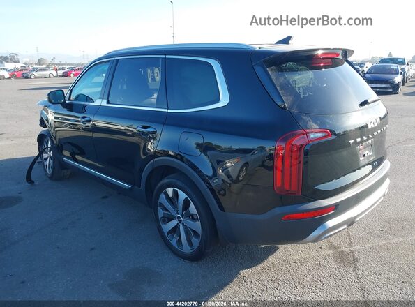 5XYP64HC2NG277205 2022 KIA TELLURIDE Black Задня ліва чверть