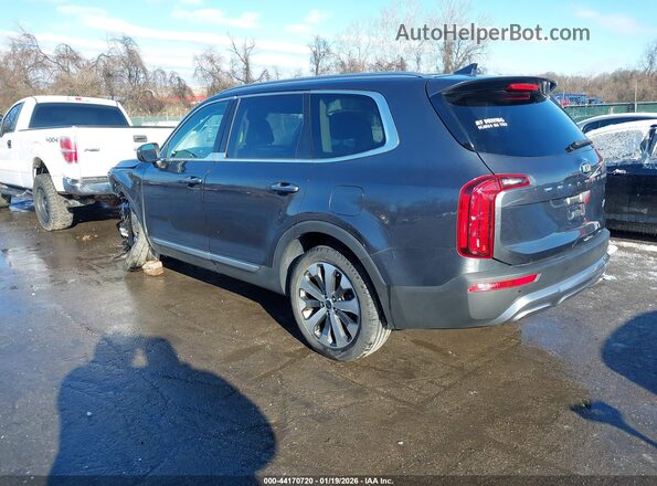 5XYP64HC8MG193534 2021 KIA TELLURIDE Серый 