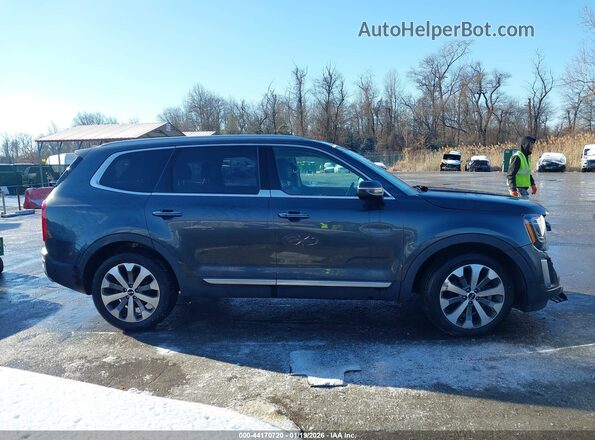 5XYP64HC8MG193534 2021 KIA TELLURIDE Серый 