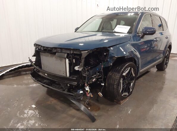 5XYP6DGC0SG661464 2025 KIA TELLURIDE Синий Вид спереди