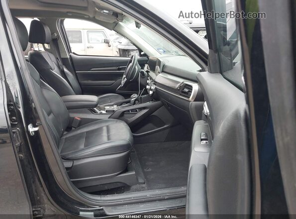 5XYP6DGC7RG563543 2024 KIA TELLURIDE Black წინა სალონის ხედი