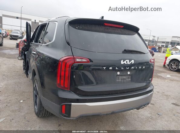 5XYP6DGC7RG563543 2024 KIA TELLURIDE Black უკანა მარცხენა