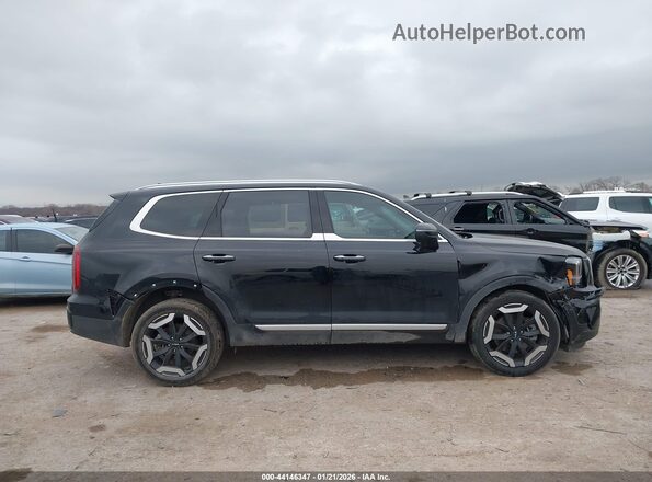 5XYP6DGC7RG563543 2024 KIA TELLURIDE Black უკანა სალონის ხედი